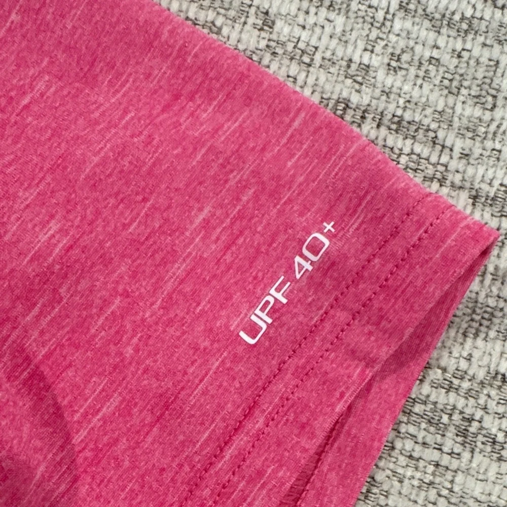 NIKE SWIM DRI-FIT HYDROGUARD HEATHERED PINK SHIRT - Picture 3 of 4